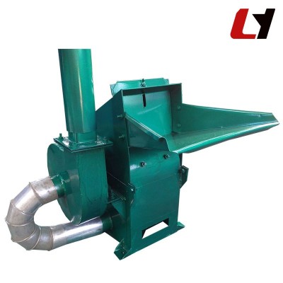 新型麦秸粉碎机 桔杆饲料粉碎机 动力电五谷粉碎机