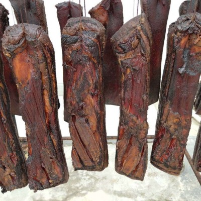厂家直供散装柴火烟熏五花腊肉 农家土猪腊五花肉 湖南特产批发图3
