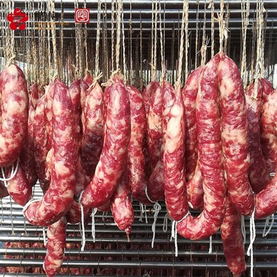 腊梅香肠腊肠面馆酒店食堂餐馆饭店餐饮大排档5斤装南京香肠批发图3