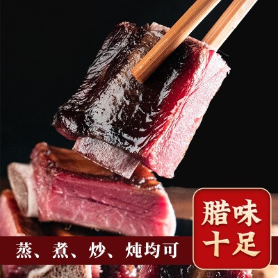 恩施正品腊排骨烟熏土猪肉切好剁好柴火自制免烧洗特产批发图4