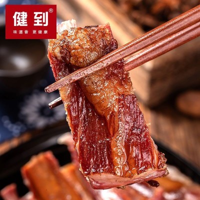 贵州特产农家柴火烟熏土猪腊排骨腊肉非湖南腊味腊排500g一件代发图3