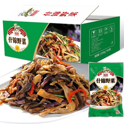 聪厨湘西外婆菜批发下饭菜整箱60包250g腌菜酱菜商用半成品菜湖南图2