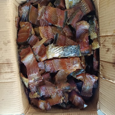 湖南腌制咸鱼干货烟熏腊鱼块 鱼干散装批发 腊鱼块 可供商超图4