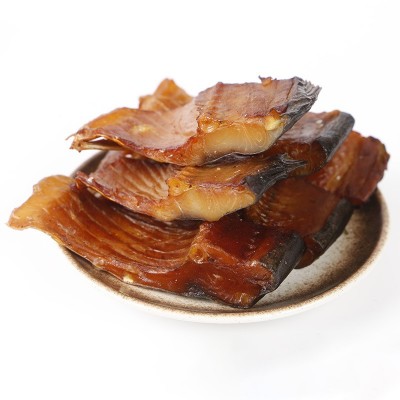 湖南特产柴火烟熏腊鱼农家腊鱼腊味干鱼 腊鲢鱼块