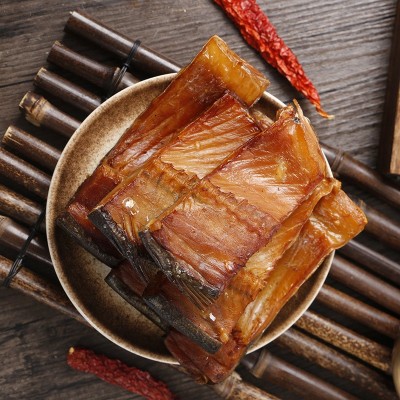 湖南特产柴火烟熏腊鱼农家腊鱼腊味干鱼 腊鲢鱼块图2