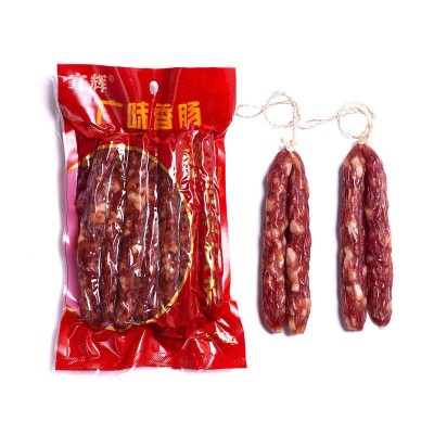 厂家广式风味腊肠 500克彩袋装真空包装腊味新鲜现货批发广东风味图3