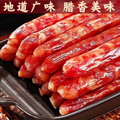 广式腊肠商用广东煲仔饭螺蛳粉餐饮专用地道广味香肠甜味腊肠批发图4