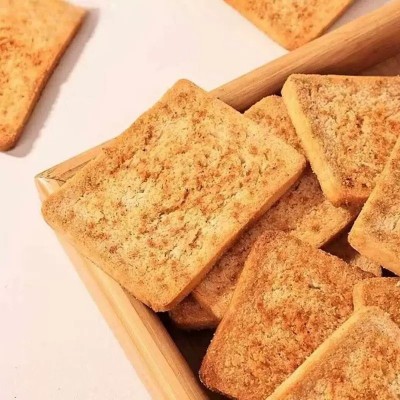 三色藜麦烤馍片双色亚麻籽粗粮烤馍片酥脆小包装非油炸片酥脆饼干图3