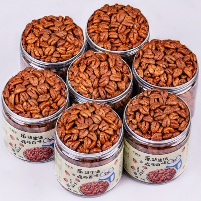 临安特产手剥核桃仁新货批发小核桃山核桃罐装原味休闲零食坚果图5