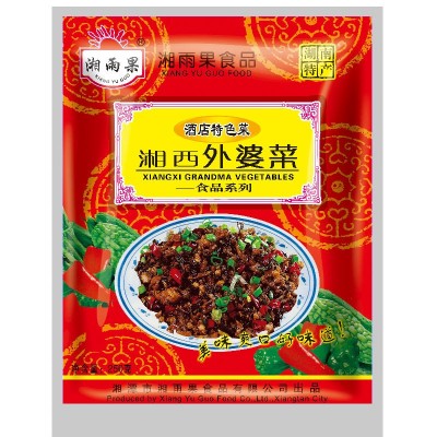 湘雨果湘西外婆菜整箱批发湖南特产酒店食材下饭菜咸菜酱菜厂家