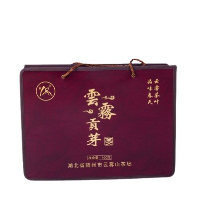 2024年厂家批发云雾贡芽 随州绿茶 芽茶 明前春茶礼盒