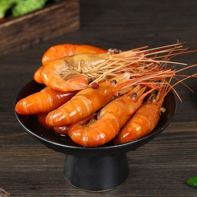 花雕熟醉虾整只罗氏鲜活冷冻即食河虾花雕甜虾开袋腌制熟醉图5