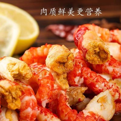 龙虾尾无冰特大虾尾特大号无冰衣新鲜活小龙虾冷冻饭店夜市商用图2
