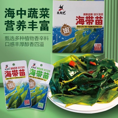 米斯巴海带苗藻类蔬食休闲零食海带素食开袋即食凉拌菜批发酸辣味图4
