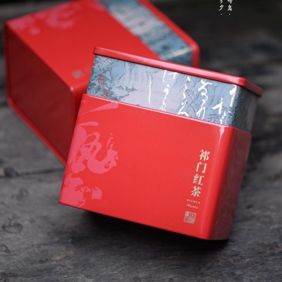 【山里山】 安徽黄山祁门红茶铁罐装 代发 200g红茶伴手礼耐泡茶图5