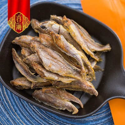 香海食品 香脆黄鱼酥 500g/袋 原味吮指香酥小黄鱼干即食海味零食图4