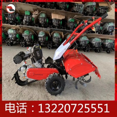 小型农用多功能新式微耕机柴油机松土四驱耕地机起垄旋耕机开沟机图2