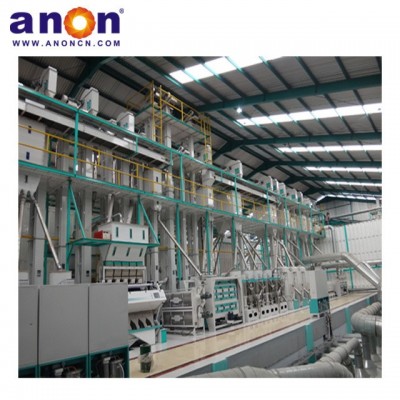 ANON品牌 大型全自动成套设备 稻谷白米精米加工图3