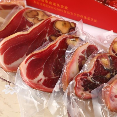 金华题升火腿切片礼盒春节年货礼盒高档手提火腿腊肉团购礼盒装图3