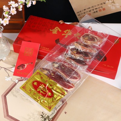 金华题升火腿切片礼盒春节年货礼盒高档手提火腿腊肉团购礼盒装图2