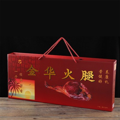 新款金华火腿整腿礼盒装正宗金华火腿肉4-8斤浙江土特产腌腊肉图4