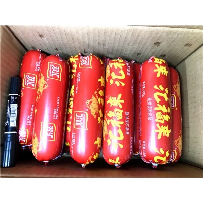 整箱包邮 双汇火腿肠汇福来双汇福330g*18支蒸煮淀粉肉肠烧烤餐饮图4