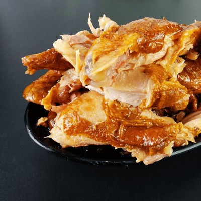 【厂家直销】凤起 正宗德州五香扒鸡500g 卤味鸡肉熟食烧鸡袋装图3