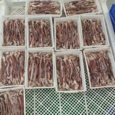 鱿鱼须新鲜去牙去眼冷冻二本足一整箱烧烤铁板批发非章鱼足图5