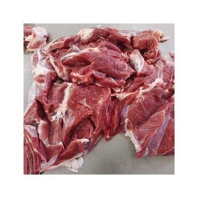 现货羔羊后腿肉户外烧烤肉串食材生鲜冷冻火锅食材去骨羊腿肉批发