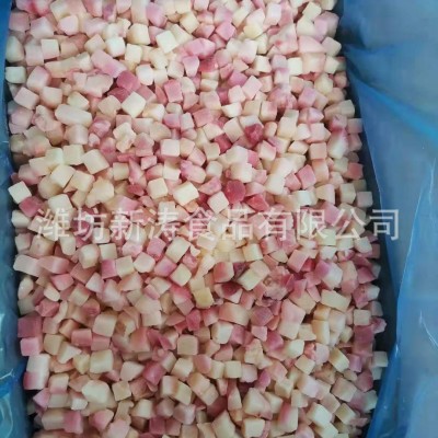速冻红桃丁10*10mm（资质工厂、常年加工）图5