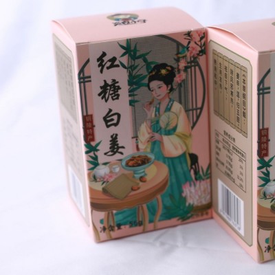 炎良小子铜陵白姜糖冰姜礼盒红糖姜片即食盒装代发伏姜礼包铜陵产图3