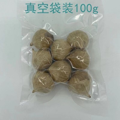 常年供应独头黑蒜100克装源头工厂直发足期发酵软糯酸甜剥皮即食图4
