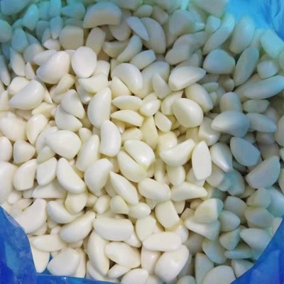出售精选大蒜 辛辣农产品 人工去皮蒜米 基地发货图5