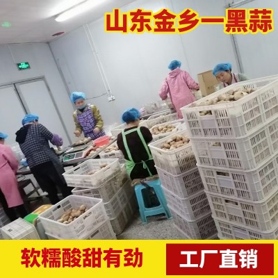 龙润生多瓣黑蒜200g罐装工厂源头现货批发代发山东特产网红黑大蒜图4