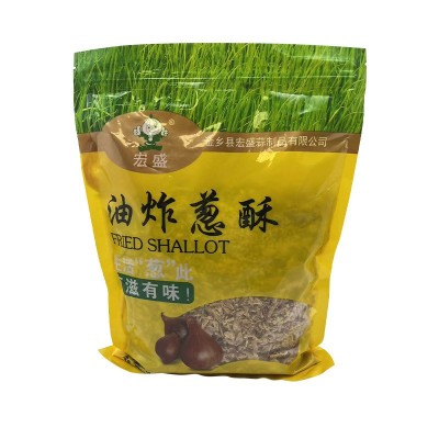 油炸红葱酥500g袋装厂家批发 家用商用调味品调料油炸香葱红葱酥