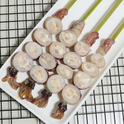 鱿鱼抱虾滑串特色海鲜串商用油炸烧烤串串半成品食材图4