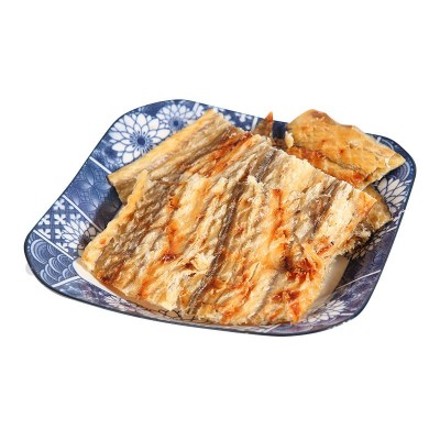 炭烤鳗鱼片孕妇儿童零食鳗鱼干海鲜即食小吃网红烤鱼片批发