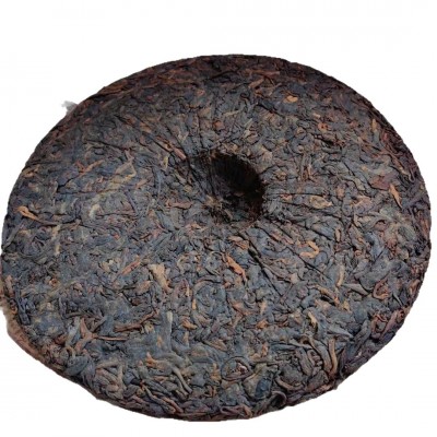 批发云南七子饼普洱茶2015年临沧忙肺古树熟茶357克饼茶陈香醇厚