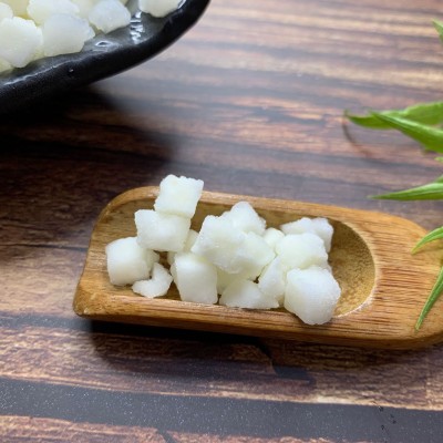广西速冻凉薯丁白地瓜粒鲜切速冻沙葛丁马蹄丁替代爆爆珠原料图3