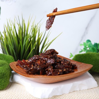 四川九寨沟秘制牛肉干100g袋装批发休闲零食厂家代发诚招代理图1