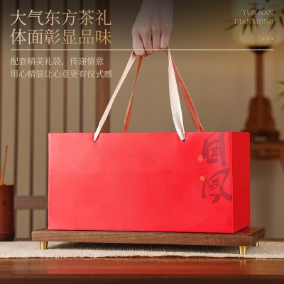云南滇红红茶茶叶工夫红茶国风精品高端定制春节过年过节送礼礼物图3