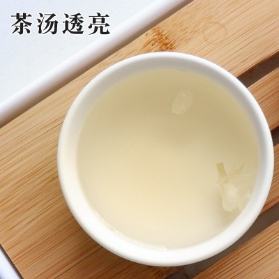 横县茉莉花茶2025碧螺春碧潭飘雪六窨炒花茶商用奶茶原料茉莉嫩芽图3