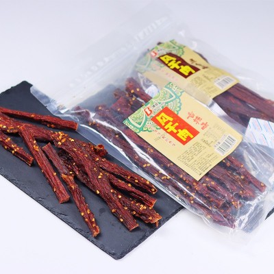 风干肉干猪肉干猪肉条小钢筋减低解馋卡脂耐嚼麻辣小零食一件代发