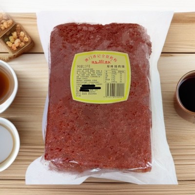 厂家批发原味猪肉脯大片（价格为每袋单价，每袋2.5公斤）