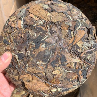 福鼎的白茶2017年磻溪老白茶寿眉饼枣香贡眉饼茶350克厂家直供